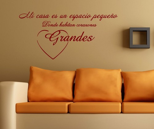 Oracal Mi Casa Es Spanish Vinyl Wall Decoration Quote Decal Sticker Espanol