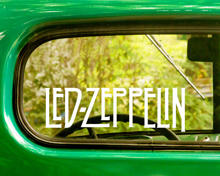 The Decal And Sticker Mafia 2 Led Zeppelin Band Decal Bogo Stickers For Car Truck Window Jeep Bumper