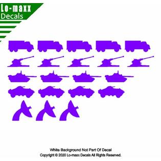 Kill Decals Avery High Performance Vinyl Modern Military Combat Fighter Jet ...