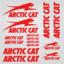 Piktograffer For Arctic Cat Sticker Set Replica Snowmobile