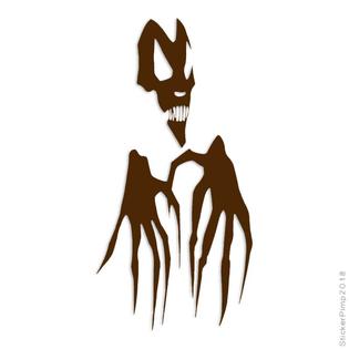 Sticker Pimp Demon Claws Devil Decal Sticker Choose Color Size 203