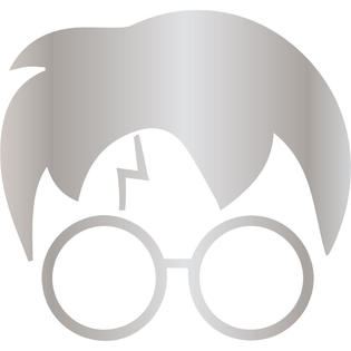 Top Left Industries Hp Head W Glasses Harry Potter Inspired Vinyl Decal Sticker