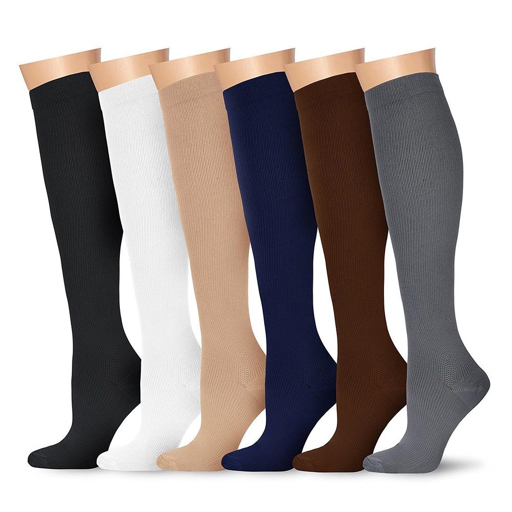 MojosWearSports Graduated Compression Socks Foot Support Stockings Over ...