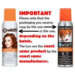 Jerome Russell B Wild Temporary Hair Color Spray 100ml Tiger Orange