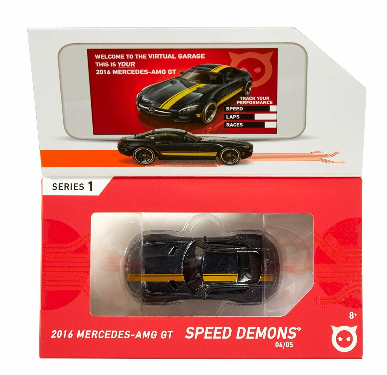 Hot Wheels Id 2016 Mercedes Amg Gt Speed Demons Fast