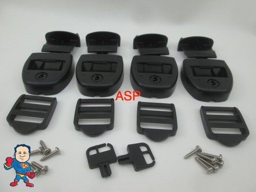 American Spa Parts 4x Spa Hot Tub Cover Latch Strap Repair