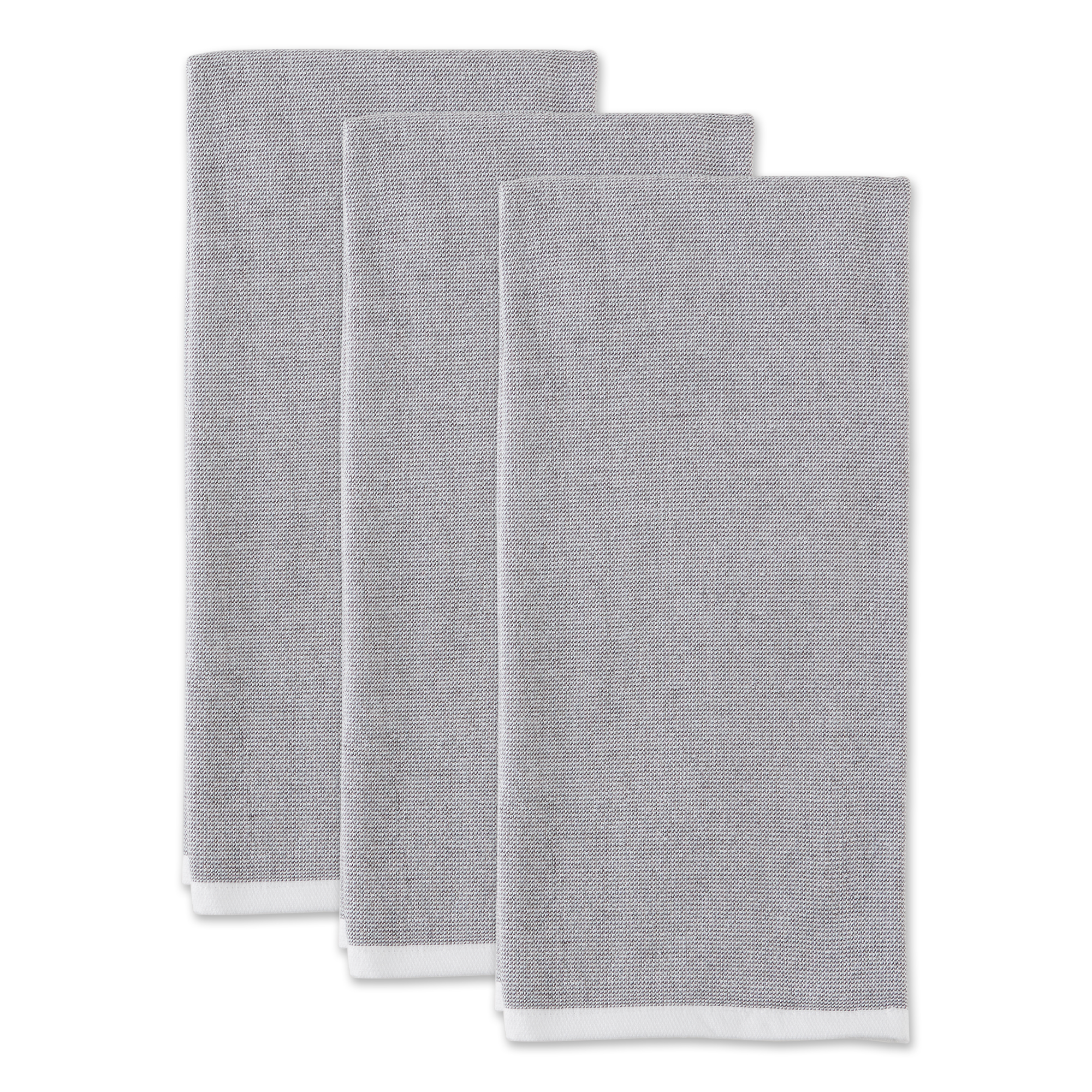 DII MINERAL FRENCH TERRY CHAMBRAY SOLID DISHTOWEL 3 PIECE