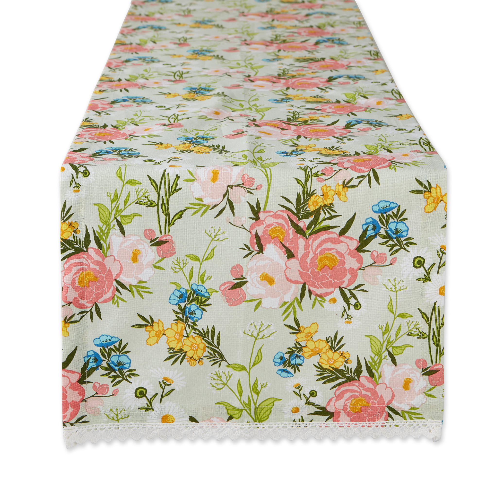 DII Spring Bouquet Print Table Runner