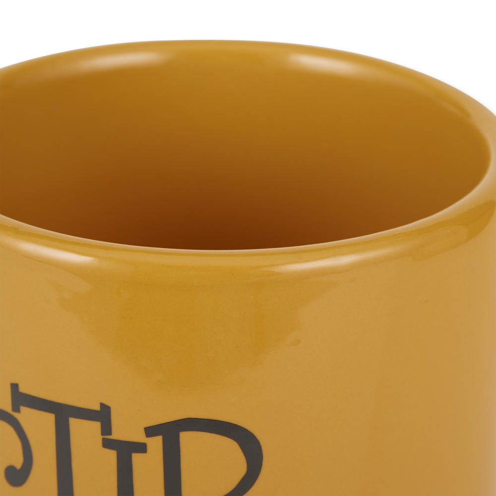 DII Honey Gold Stir It Up Ceramic Utensil Holder