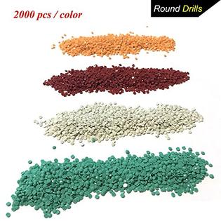 Orment Led Lighting Diamond Painting Accessories Round Diamonds