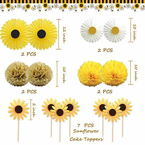 Party Inspo Sunflower Birthday Party Decorations Supplies Kit