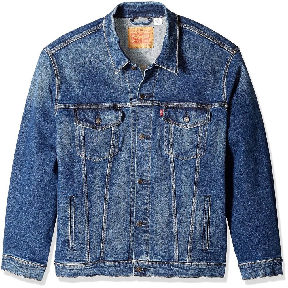 Mens levi denim jacket large Outlet