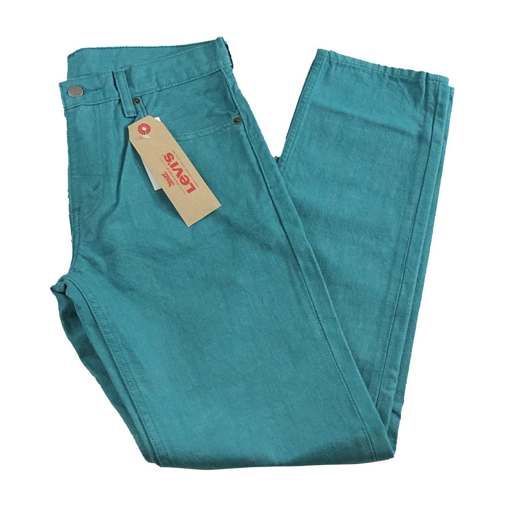 Levi S New Mens Levis 511 Slim Fit Jeans Blue Green Premium Teal All Sizes