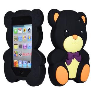 101474934942 Ipod Touch 4 Case Bastex Cute 3d Silicone Black