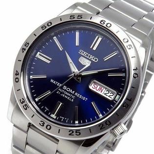 New Seiko 5 Automatic Blue Dial Stainless Steel Men S Watch Snkd99