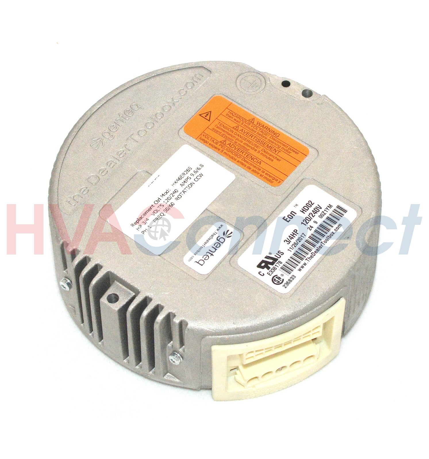 Carrier Bryant Payne Ge Genteq Hk46er265 Oem Carrier Bryant Payne Furnace 3 4 Hp Ecm Blower Motor Module