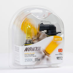 Nokya 9012 Hyper Yellow Pro Halogen 2500K S1 Headlight / Fog Light Car Light Bulb