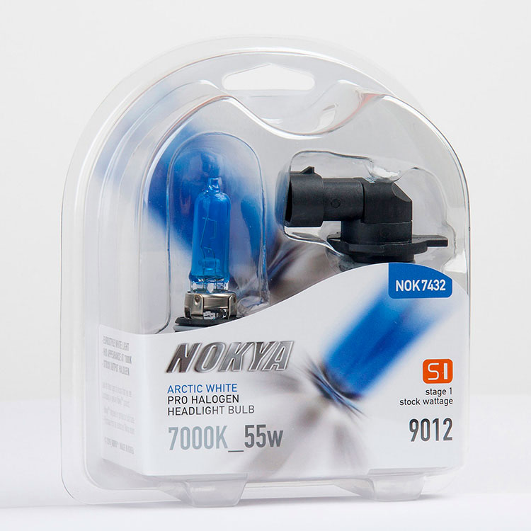 Nokya 9012 Arctic White S1 7000K Pro Halogen Headlight Fog Light Car Light Bulb