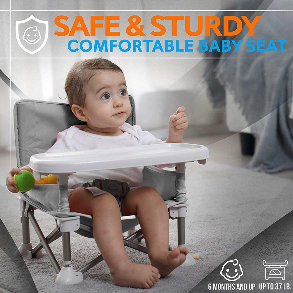 Serenelife Portable Toddler Booster Seat Baby Lightweight High