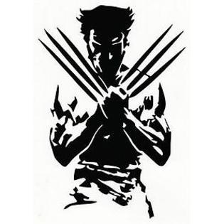 Bubbas Wolverine 5 X 8 Vinyl Car Truckwindow Decal Stickers