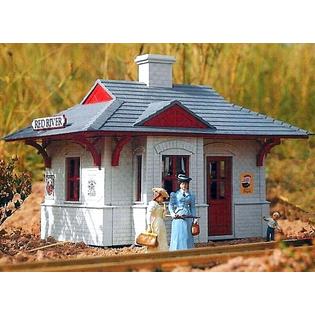 PIKO RED RIVER STATION G Scale Building Kit 62228 New
