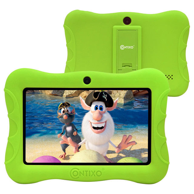 Contixo V9-3-32 7 Inch Kids Tablet, 2GB RAM 32 GB ROM, Android 10 Tablet, Educational Tablets for Kids (Green)