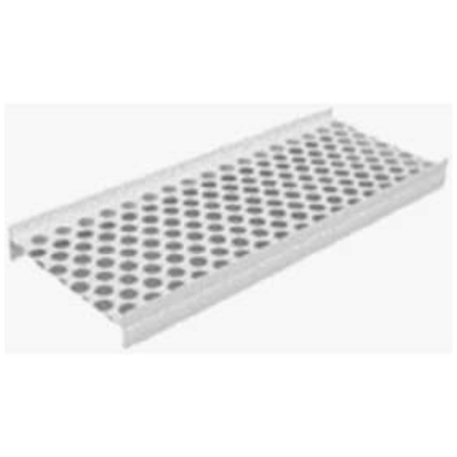 Genova Products Gutter Guard 5ft White Vinyl Prevents Debris And Leaves Clogs 60 L X 4 6 W X 1 H