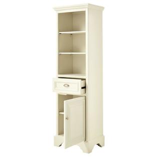Home Decorators Collection Sadie 20 In W Linen Cabinet In Matte Pearl