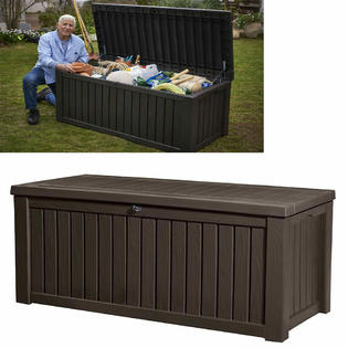 Keter Ktr19737 Extra Large Outdoor Storage Box Heavy Duty