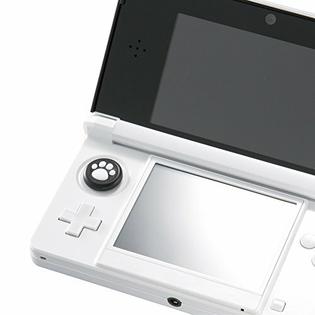 Cyber Gadget New3ds Ll 2ds Cyber Slide Pad Cover Neko Nyan 2 For 3ds 3dsll Black