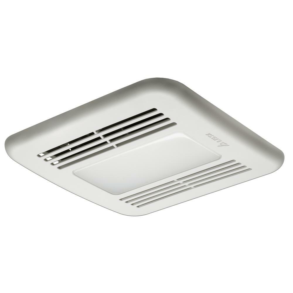 Delta Gbr80led Delta Breez Ceiling Exhaust Bath Fan 80 Cfm With Built In Led Light Energy Star