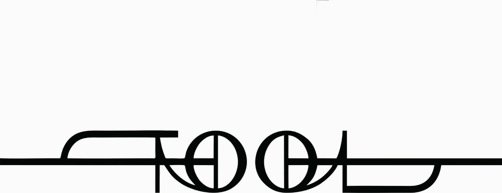 Oracal Tool Logo 2019 Vinyl Decal Die Cut Sticker Rock Band Fear Inoculum