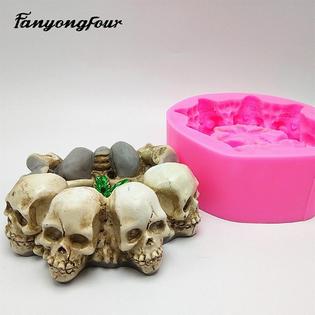 Skull Ashtray China Skull Ashtray 3d Silicone Mold Fondant Cake
