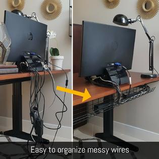 Scandinavian Hub P1 Under Desk Cable Management Tray Cable