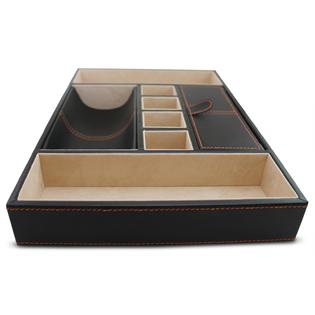 Dapper Effects Valet Tray Organizer For Desk Dresser Top Or