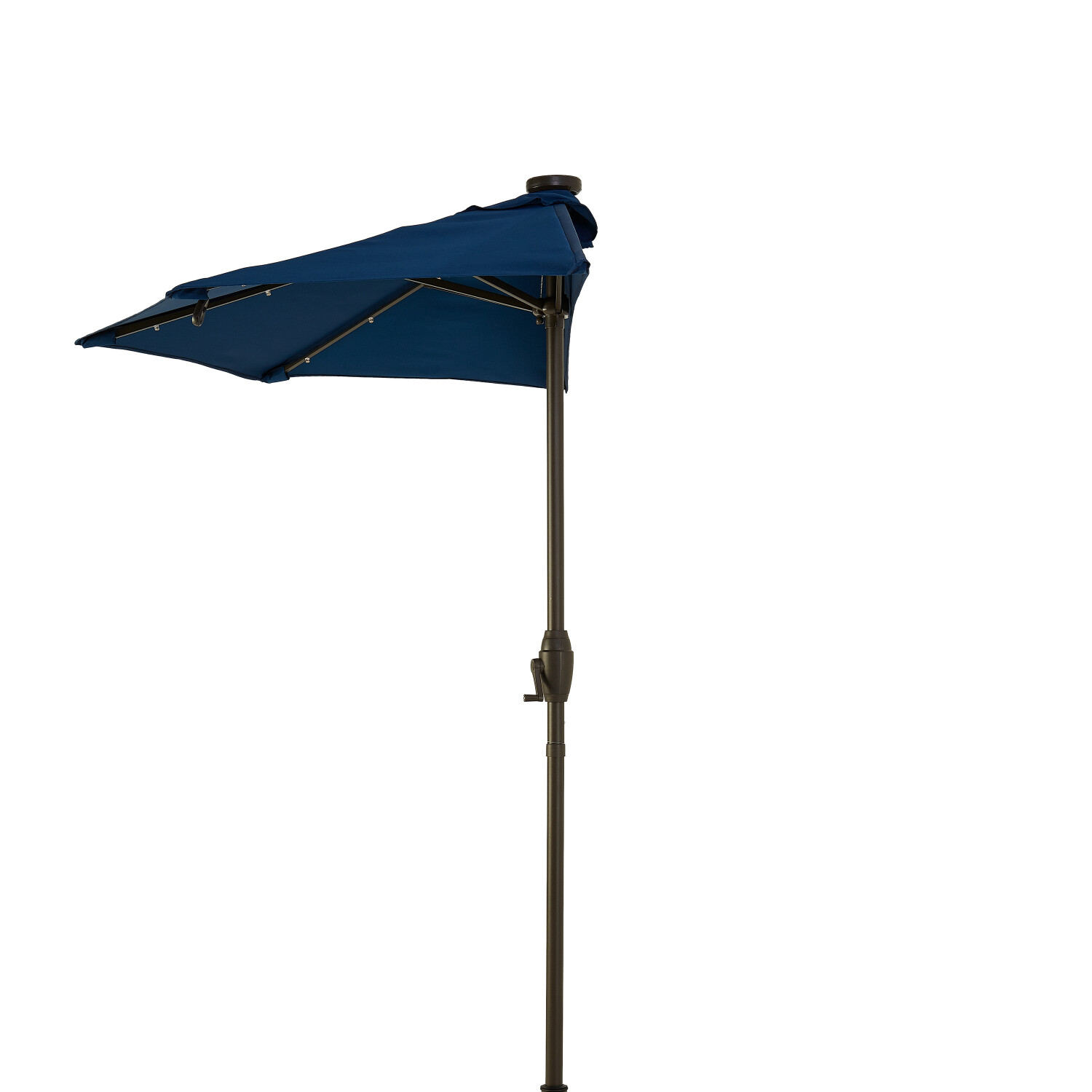 Better Homes Gardens Ht2321 Navy Half Round Patio Umbrella 7