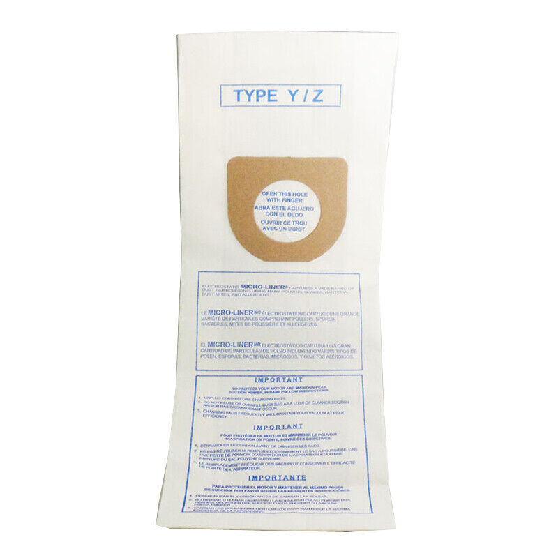 DVC [150 Bags] Hoover Y & Z Micro Allergen Vacuum Cleaner Bags by DVC Made in USA