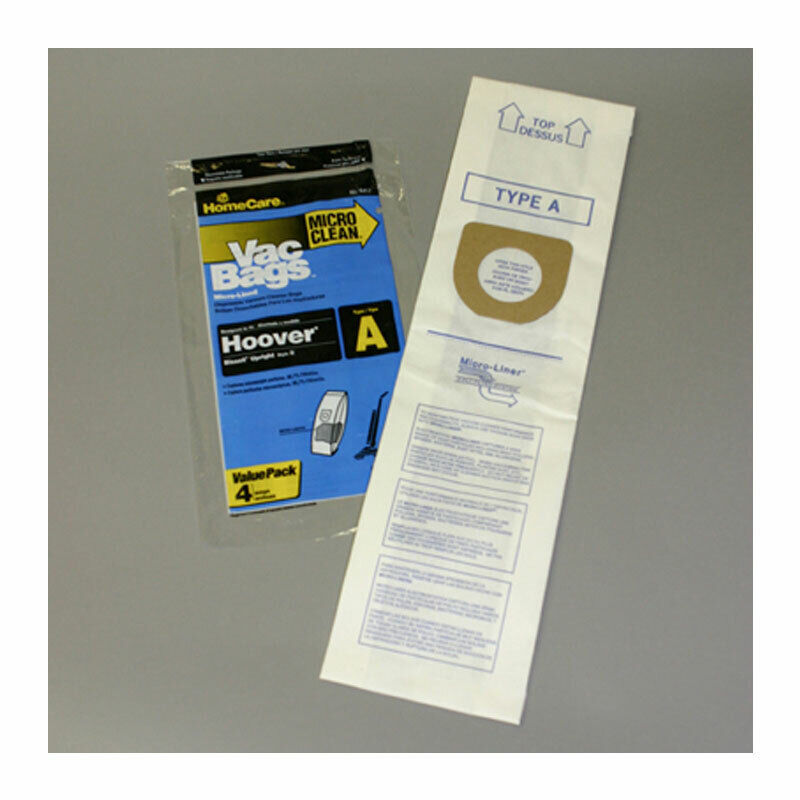 DVC [60 Bags] Hoover Type A H-4010100A Micro Allergen Vacuum Cleaner Bags by DVC Made in USA
