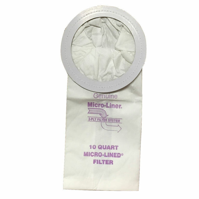 DVC [70 Bags] ProTeam 10qt 100331 Micro Allergen Vacuum Cleaner Bags by DVC Made in USA