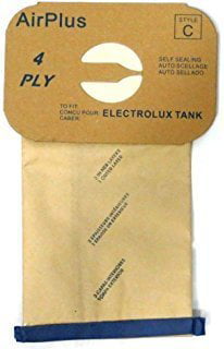 DVC 48 Electrolux Tank Type C Canister Vacuum Cleaner Bags 4 Ply Made in USA