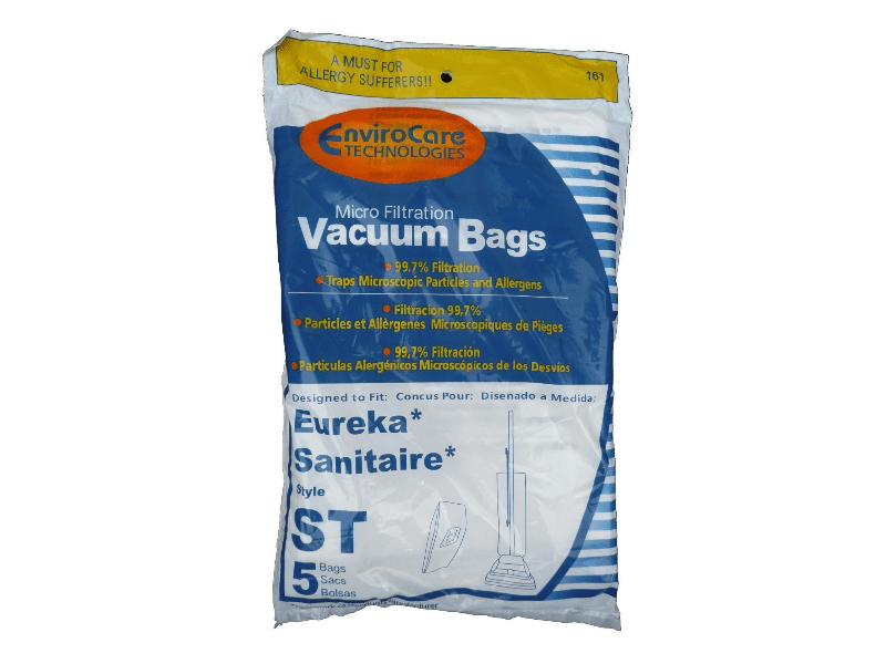 Eureka [20 Bags] Eureka Style ST Vacuum Bags Micro Allergen Type Vac 63213B-10, SC600, 161 Enviro
