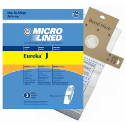 DVC [300 Bags] Eureka Style J 61515C Micro Allergen Vacuum Cleaner Bags by DVC Made in USA