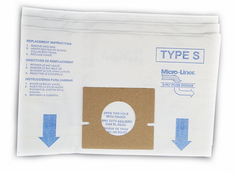 DVC [300 Bags] Hoover Style S Micro Allergen Vacuum Cleaner Bags by DVC Made in USA