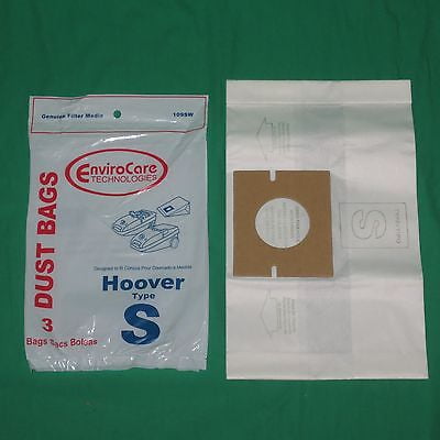 Hoover [18 Bags] Hoover Style S Canister Vac Bags Power Turbo Max Spectrum Windtunnel Type Vac