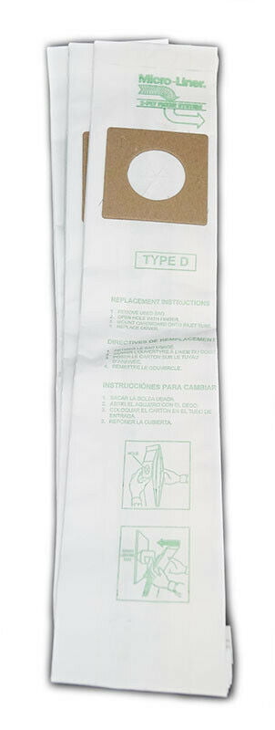 DVC [6 Bags] Royal Dirt Devil Type D Micro Allergen Vacuum Cleaner Bags by DVC Made in USA