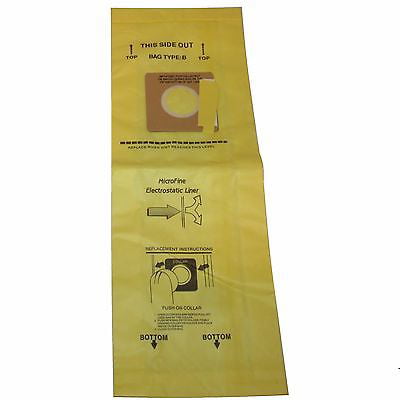 Royal [60 Bags] Royal Type B Allergen Vac Bags Metal Upright Vac Style 3067247001 2066247001