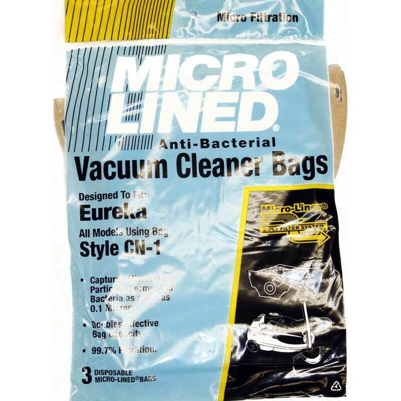 DVC [63 Bags] Eureka GE Premier CN-1 Micro Allergen Vacuum Cleaner Bags by DVC Made in USA