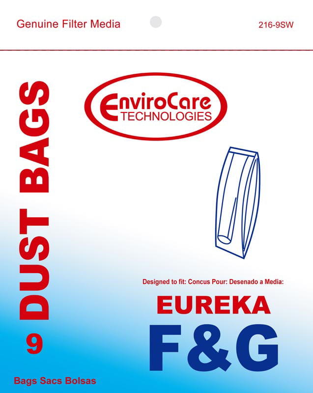 Eureka 9PK, EUREKA F&G UPRIGHT-2 PLY, PAPER BAGS, 216-9SW