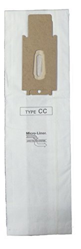 Electric Vac LLC Microlined Filtration Bags 8 Bags - Compatible with Oreck XL & CC, CCPK80H, CCPK