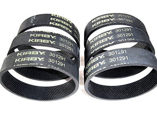 Kirby 6 Genuine Kirby 301291 vacuum cleaner belts; Fits Kirby systems made after 1970